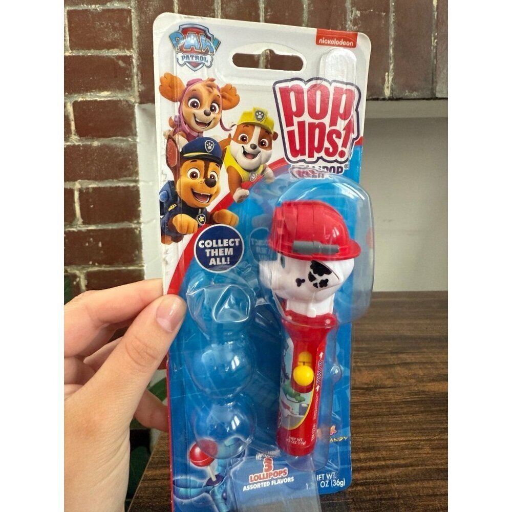 Pez paw patrol pop-ups candy toy